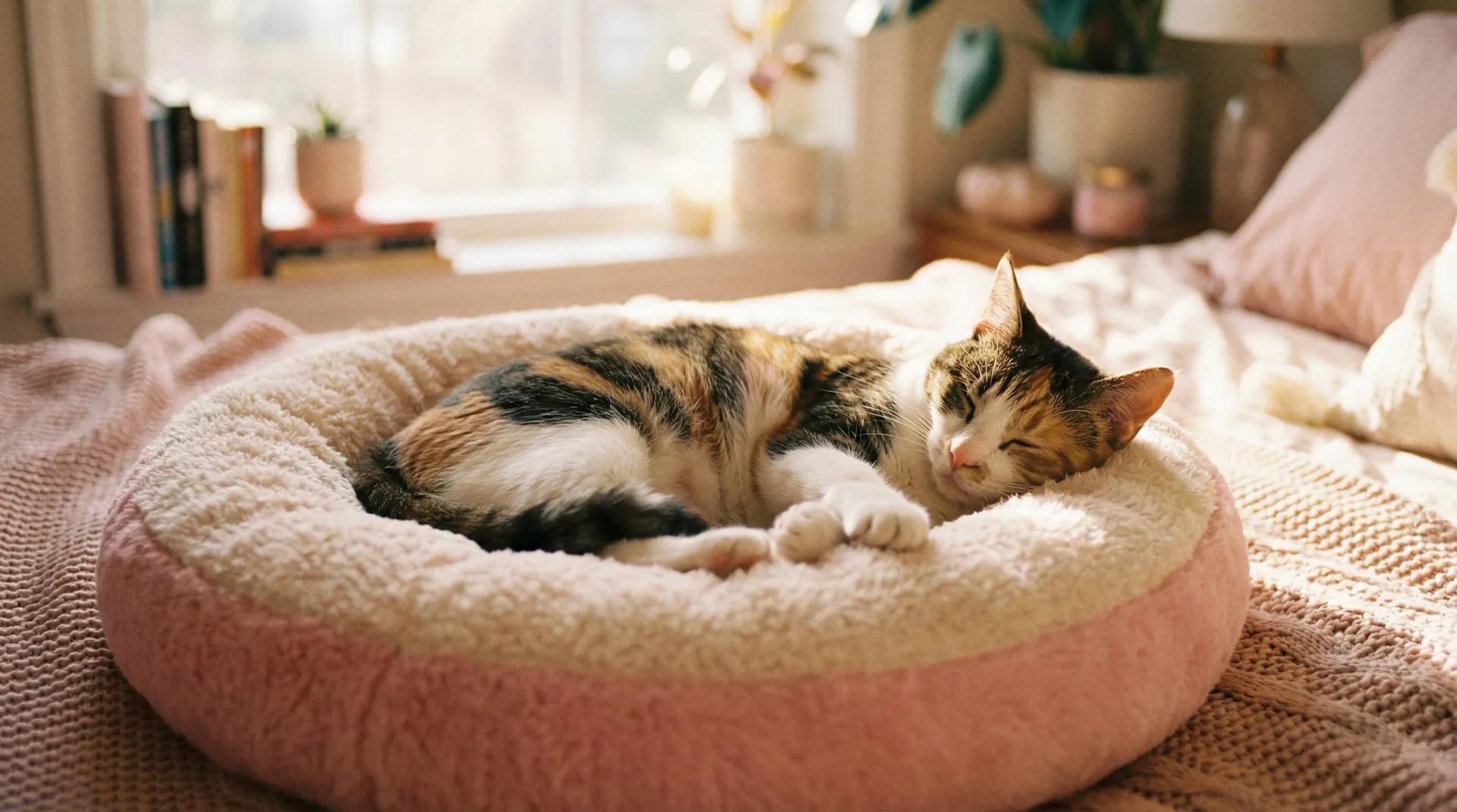三花猫安静入睡 - 网曝吃瓜